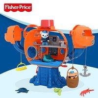 费雪正品海底小纵队欢乐章鱼堡角色扮演发声儿童益智玩具FCL80中文版