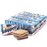 ￼ 3件装 | Knoppers 牛奶榛子巧克力威化饼干 250克 3袋装 共30包