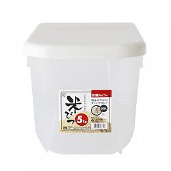 IRIS 爱丽思 PRS-5 环保树脂米桶 5kg 白色