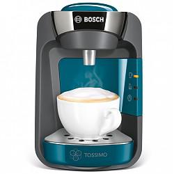 博世（BOSCH）咖啡机Tassimo胶囊咖啡机全自动花式SUNY系列TAS3205CN湖水蓝