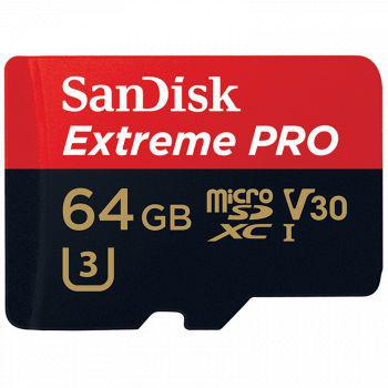 闪迪（SanDisk）至尊超极速移动MicroSDXC UHS-I存储卡 TF卡 64GB Class10 读速95MB/s 写速90MB/s