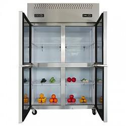 星星(XINGX) BCD-840E 840升十字四门冰箱 冷藏冷冻柜 展示柜双压缩机冷柜 冰柜 加厚发泡商用厨房双温