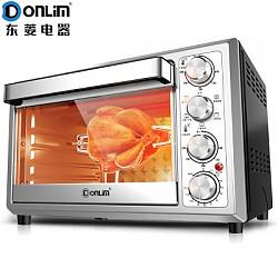 东菱(Donlim）电烤箱DL-K40A 40升/L上下独立控温旋转烤叉6管加热家用烘焙