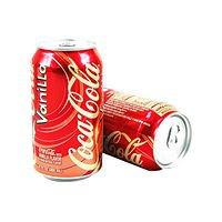 Coca-Cola可口可乐 碳酸饮料香草味 355毫升/瓶 24瓶/箱