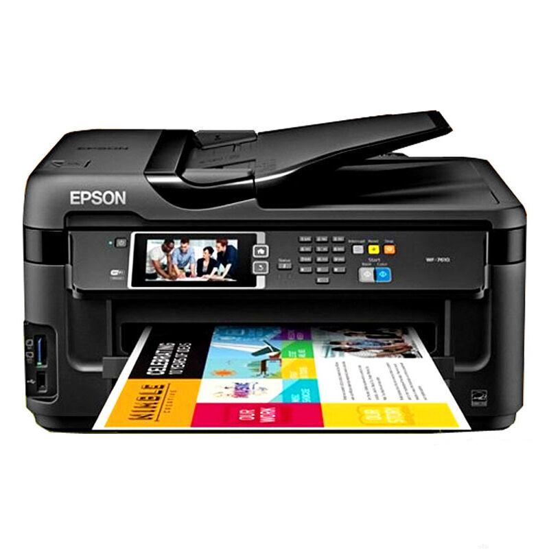 EPSON 爱普生 WF-7610DWF Wireless 彩色喷墨打印一体机