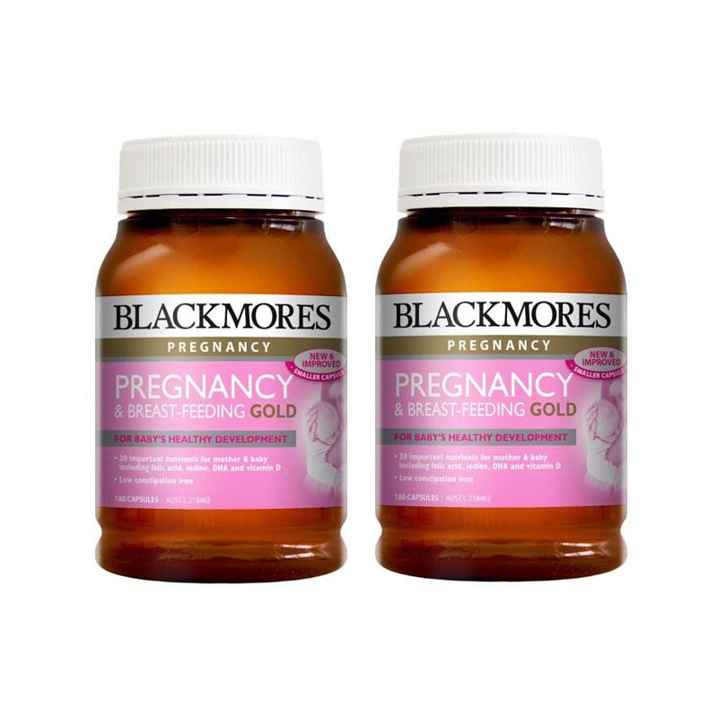 BLACKMORES 澳佳宝 孕期及哺乳黄金营养素胶囊 180粒 *2件
