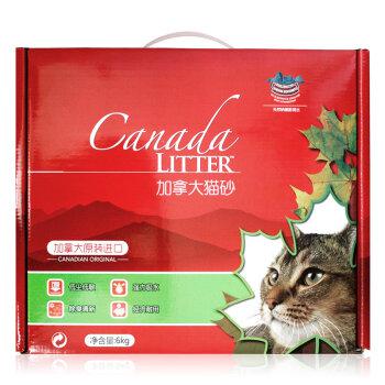 CanadaLITTER Happy100 膨润土 猫砂 6kg *7件
