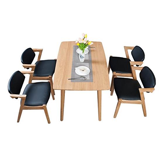 Homestar 好事达 戈菲尓 2319+2314 白橡木餐桌椅组合 1桌+4椅