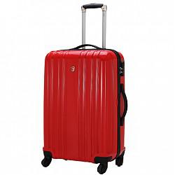 爱华仕（OIWAS） 拉杆箱 6111 万向轮PC旅行箱 商务出差行李箱男女 24英寸红色