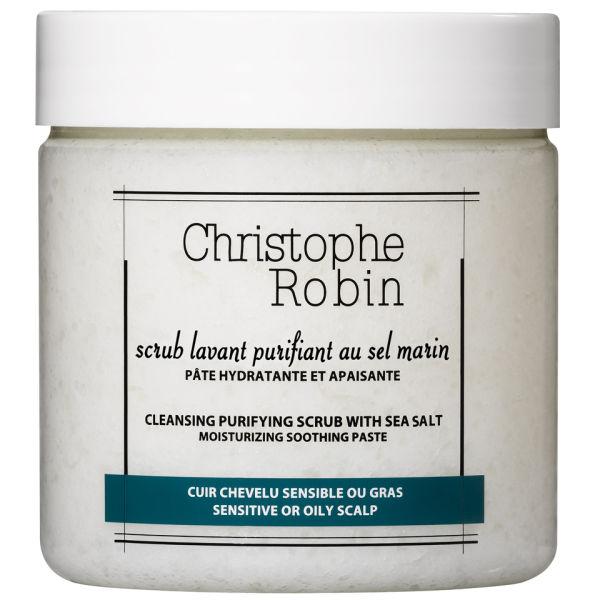 Christophe Robin Cleansing Purifying scrub 海盐舒缓头皮洁净霜 250ml *2件