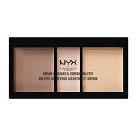 凑单品：NYX Professional Makeup 三色高光修容盘 1 Light