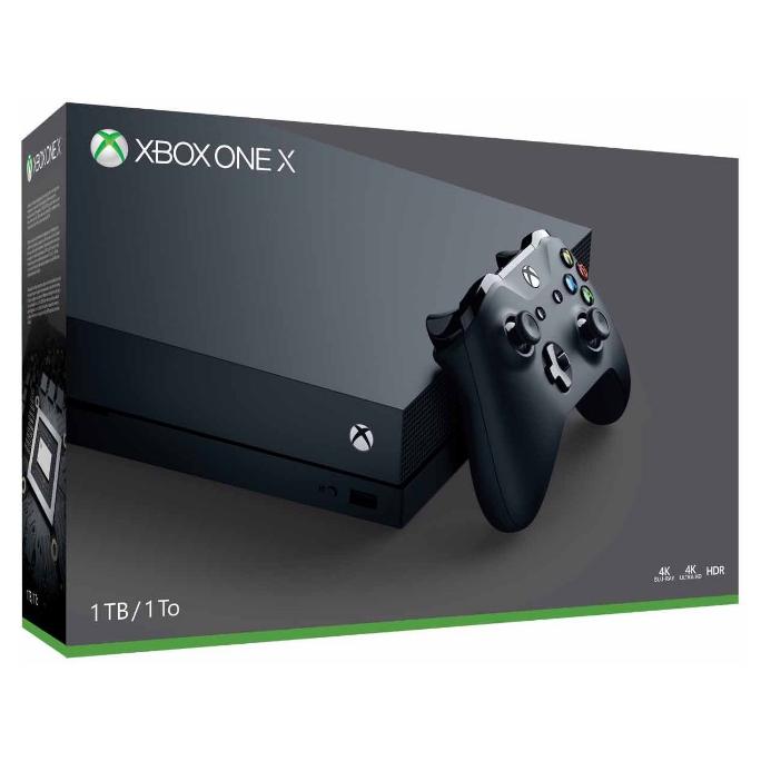 Microsoft 微软 Xbox One X 1TB 家用游戏主机