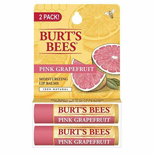 BURT‘S BEES 小蜜蜂  护唇膏  葡萄柚味 2只装
