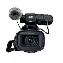 杰伟世（JVC）JY-HM85ACH 肩扛式 高清 数码摄像机 专业摄像机 黑色