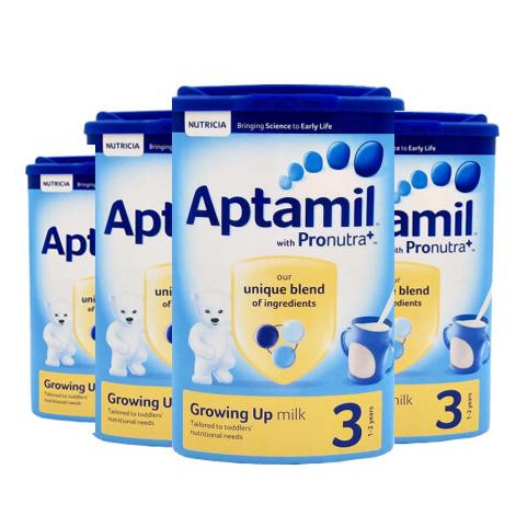 Aptamil 爱他美 幼儿奶粉 3段（英国版） 900g*4罐