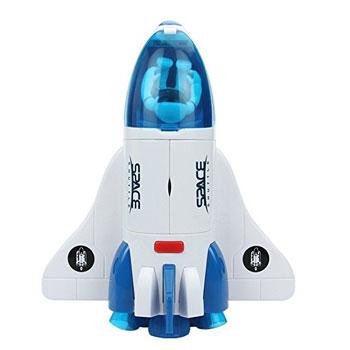 100FUN 动手乐园 穿梭机飞机模型航天模型火箭摆件太空玩具