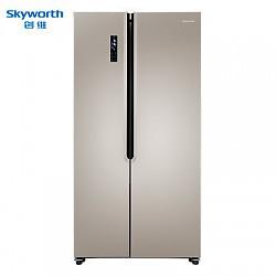 创维(Skyworth)W451B 451升对开门风冷冰箱
