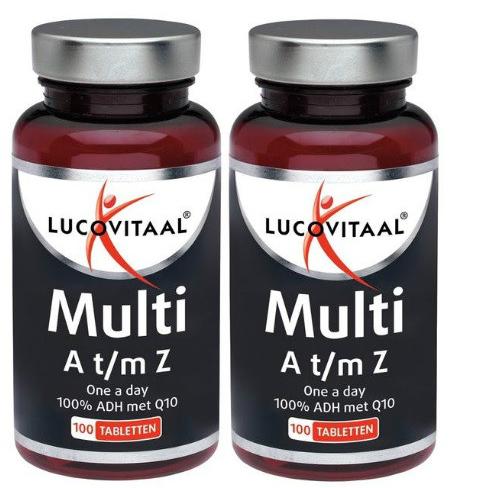 Lucovitaal 成人复合维生素 A-Z多元维生素矿物质 2瓶x100片