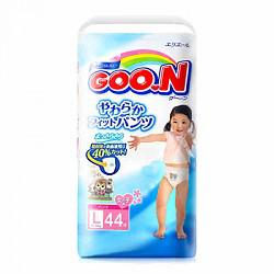 大王(GOO.N)维E系列 拉拉裤大码 学步裤训练裤女/L44片(9-14kg)