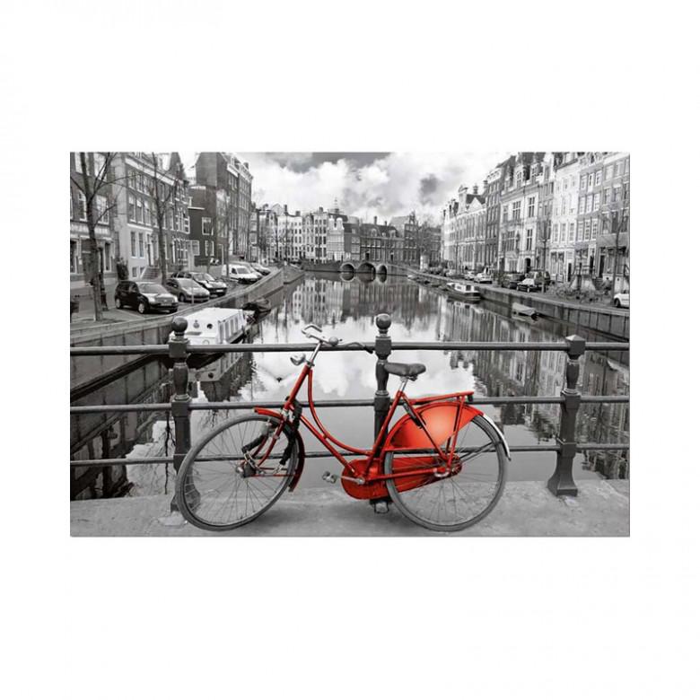 EDUCA 阿姆斯特丹的单车图案 高品质进口拼图1000片