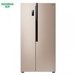 容声（Ronshen）BCD-589WD11HP 589升 对开门冰箱 矢量变频 风冷无霜 电脑控温（钛空金）