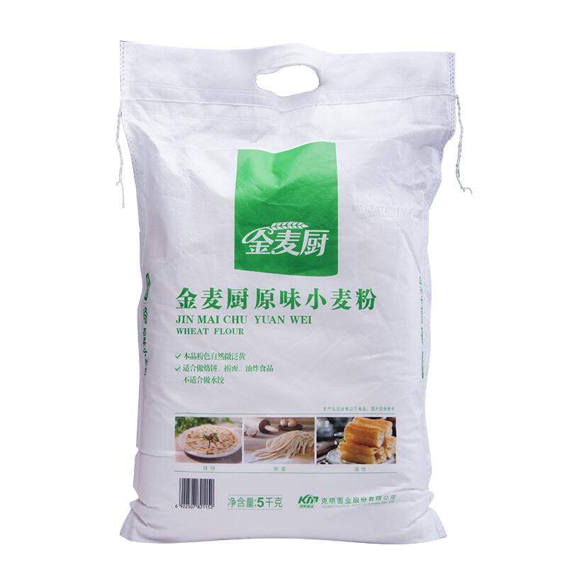 【京东超市】金麦厨 面粉 原味小麦粉 通用粉 面粉5kg