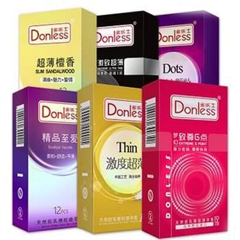 多乐士 马来西亚进口避孕套随机一盒共12只
