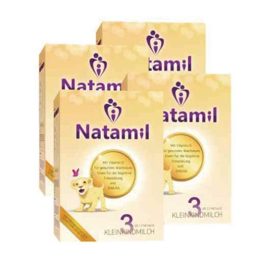 Natamil 婴幼儿配方奶粉3段 800g*4罐