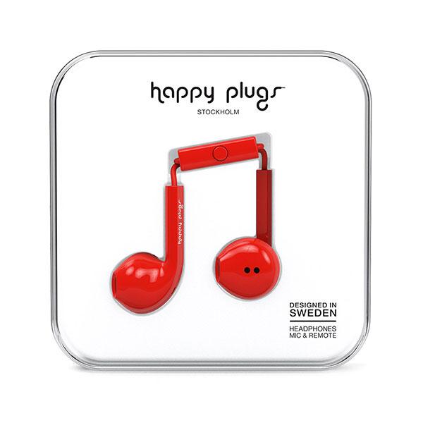 Happy plugs Earbud Plus 瑞典轻奢品牌 线控耳机 潮搭炫彩 多色可选
