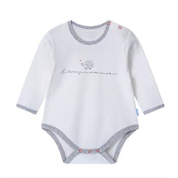 Bornbay贝贝怡 0-2岁婴幼儿包屁衣长袖