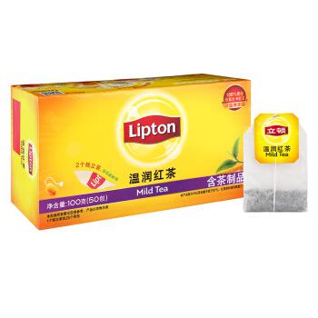 Lipton 立顿 温润红茶 50包 100g