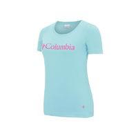 Columbia 哥伦比亚 女款经典LOGO速干防紫外线短袖T恤 PL2514 *2件