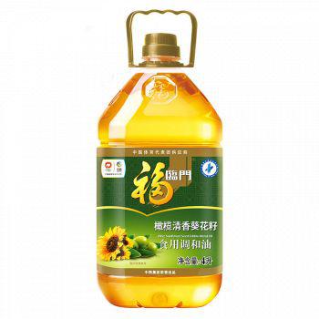 福临门 橄榄清香葵花籽食用调和油 4L/桶