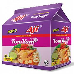 【京东超市】马来西亚进口 Aji 方便面 酸辣味 泡面五连包 85g*5袋