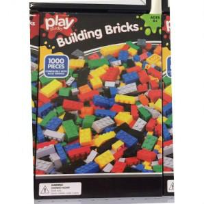 Play Studio 新西兰兼容乐高积木玩具 Building Bricks1000片