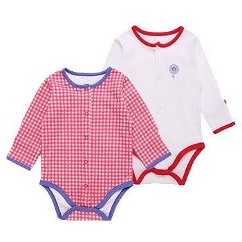 Oissie奥伊西 0-2岁宝宝三角哈衣两件装