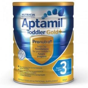 Aptamil 爱他美 3段 婴儿奶粉 金装 900g*6罐+金装4段*2罐