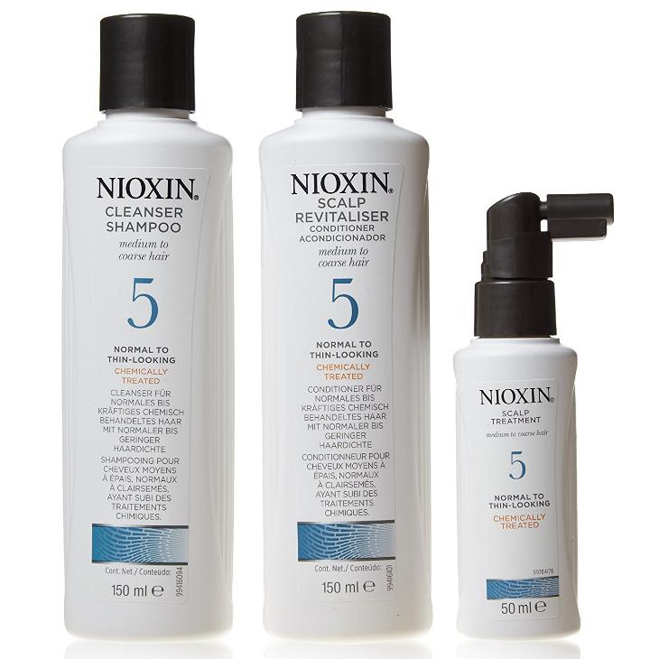 NIOXIN 5号防脱发控油 洗护3件套 *2件