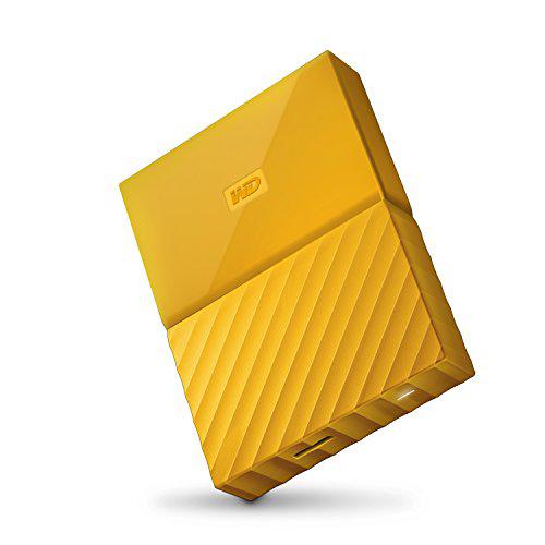 WD 西部数据 New My Passport 系列移动硬盘 4TB 黄色