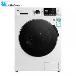 小天鹅(Little Swan) TD100V80WDX 10公斤洗衣机 洗烘一体机 变频节能 热风旋流干衣 家用 白色