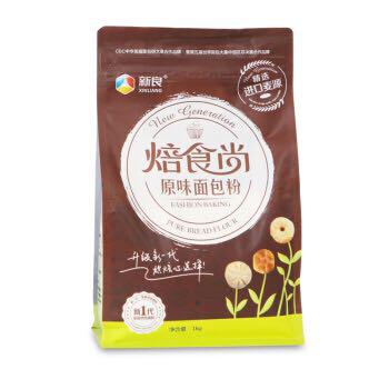 【京东超市】新良焙食尚原味面包粉 烘焙原料 新良高筋面粉1kg