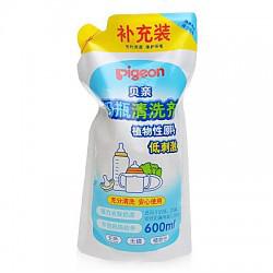 贝亲（pigeon）奶瓶清洗剂 清洁剂 补充装实惠装600ML MA28