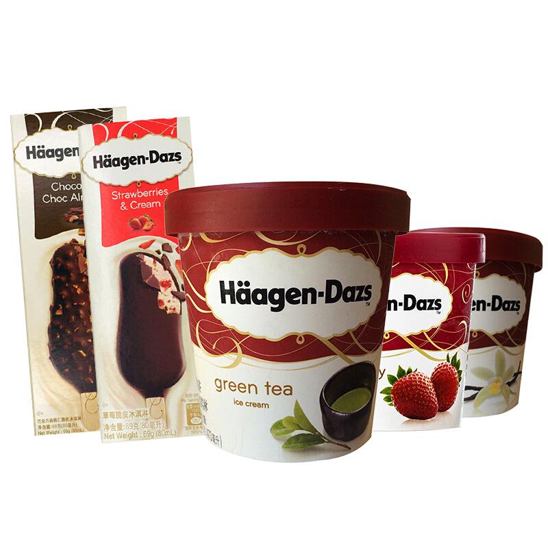 哈根达斯 冰淇淋 家庭分享装礼盒