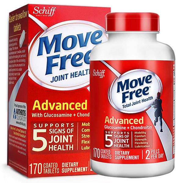 Schiff Movefree 氨糖维骨力软骨素 红瓶 170粒 *2件