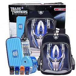变形金刚（The Transformers）小学生书包文具套装1-4年级男童送礼佳品开学圣诞礼物礼盒装 T1003