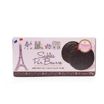 Romance de France 法之恋 黑巧克力包衣黄油饼干 135g*2盒