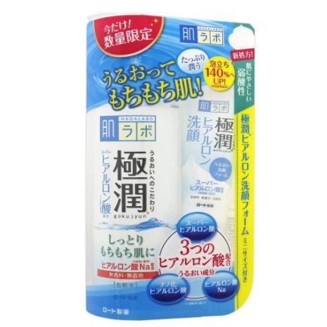 Hada Labo 肌研 极润 透明质酸化妆水 170ml + 极润 洁面泡沫 20g