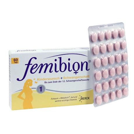 femibion 孕妇叶酸补充片 60片