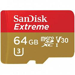 闪迪（SanDisk）64GB 读速90MB/s 写速60MB/s 至尊极速移动MicroSDXC UHS-I存储卡 TF卡