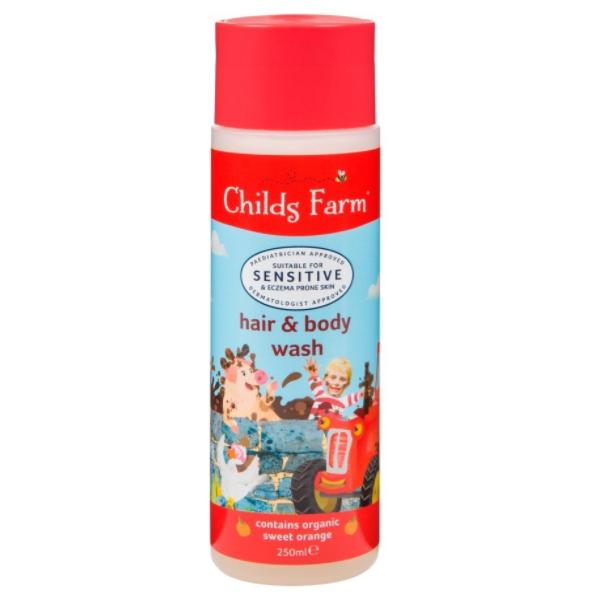Childs Farm hair body wash婴儿洗发沐浴液 250ml